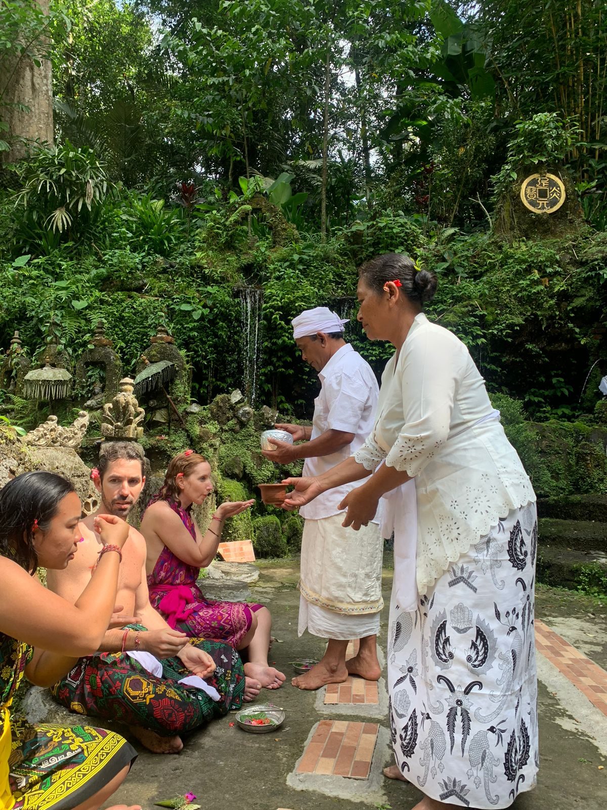Melukat purification ritual